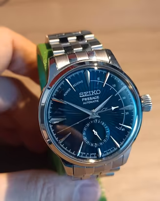 Seiko Presage Blu Power Reserve