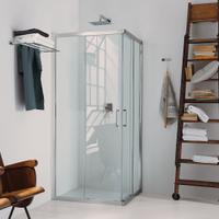 6pz *NUOVI* BOX DOCCIA 90°  INDA NEW CLAIRE VETRO