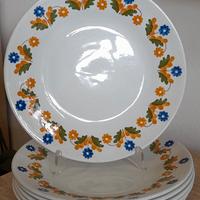 Richard Ginori Mondovì 83 Hand Painted Underglaze 