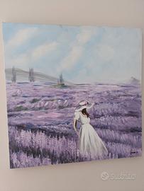 tele dipinte shabby chic 