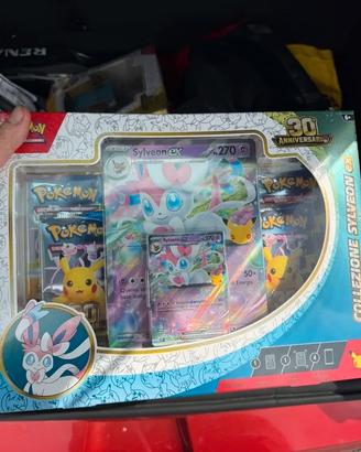 pokemon 30 anniversario - collezione sylveon ex 