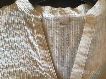 Camicia donna bianco latte