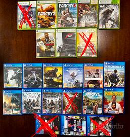 Vari giochi ps4