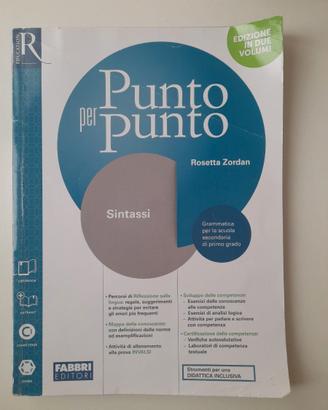Media PUNTO PER PUNTO 9788891524553 SINTASSI