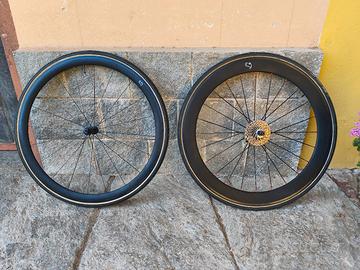 Ruote Carbonio COLE 50 Profilo 50mm