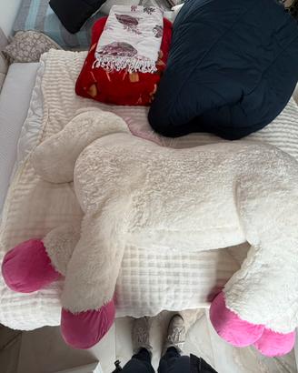 Pelusche unicorno gigante