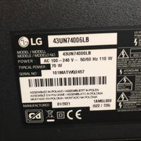 Tv lg 43"