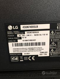 Tv lg 43"