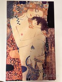 Quadri Gustav Klimt su tela canvas telaio in legno