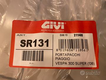 Portapacchi Vespa 300 Super Nuovo