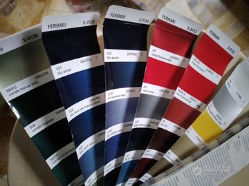 Mazzette colori originali Ferrari Lamborghini Pors