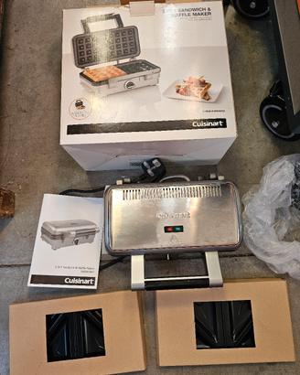 Cuisinart Sandwiich & Waffle  Maker Nuovo