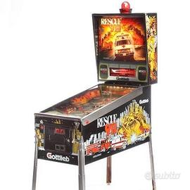 flipper pinball rescue 911 gottlieb originale trat