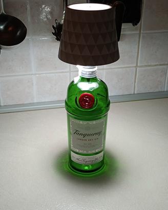 lampada fai-da-te artigianale bottiglia gin