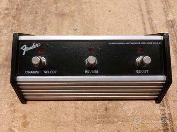 Pedale footswitch Fender 3 switch amplificatore