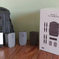 Dji mavic 2 pro con zaino, e tre batterie