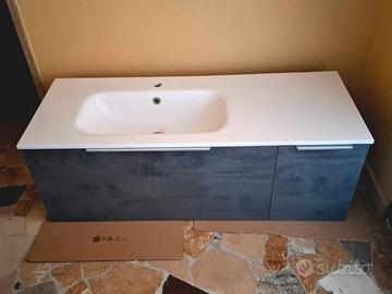 Mobile sospeso bagno con lavandino