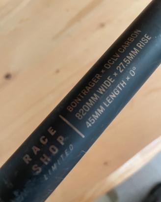 Manubrio  mtb carbonio Bontrager RSL