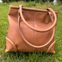 Borsa in pelle marrone nocciola Walter Steiger