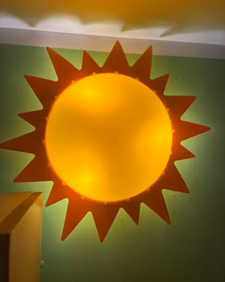 Lampada sole ikea