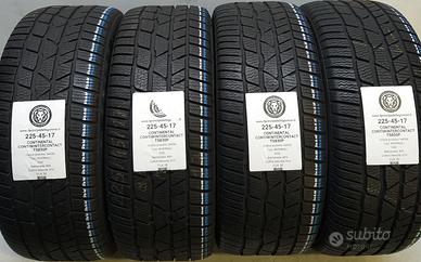 4 GOMME 225 45 17 CONTINENTAL A64556