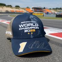 Cappello Max Verstappen World Champion Autografato
