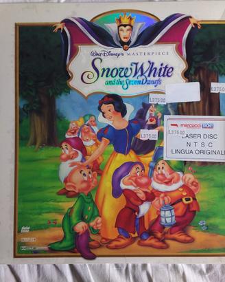 laser disc Biancaneve Snow Write 