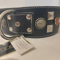 collare vera pelle molossoidi 