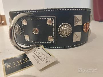 collare vera pelle molossoidi 