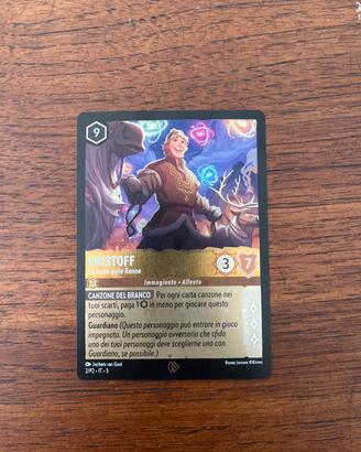 Carta Promo Lorcana KRISTOFF lucca comics & games