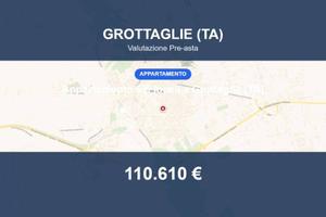 Immobile in asta di 118 m² con box auto a Grottagl