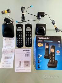 Telefono cordless Panasonic duo KX-TGB612JTW