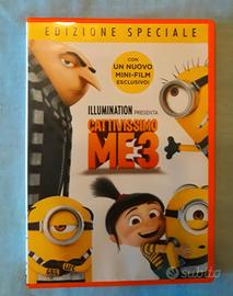 Cattivissimo me 3 dvd con i Minions