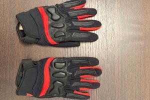 Guanti moto estivi Dainese air frame nero rosso