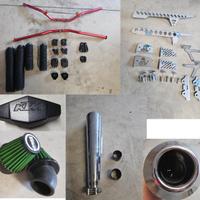 Accessori  Xt660z, cafe racer, ktm, manubri, riser