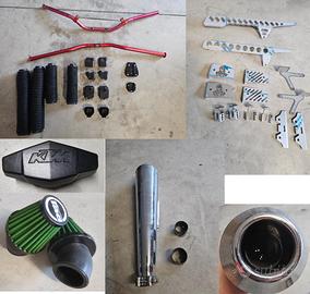 Accessori  Xt660z, cafe racer, ktm, manubri, riser