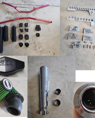 Accessori  Xt660z, cafe racer, ktm, manubri, riser