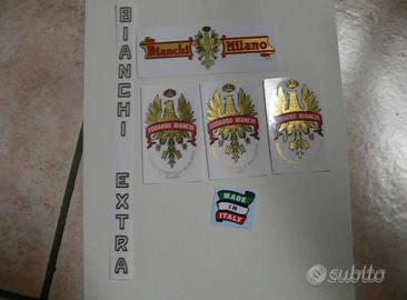 Serie completa adesivi per Bianchi EXTRA