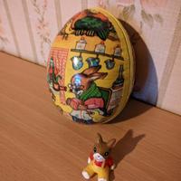 Uovo di Pasqua easter egg vintage in cartone