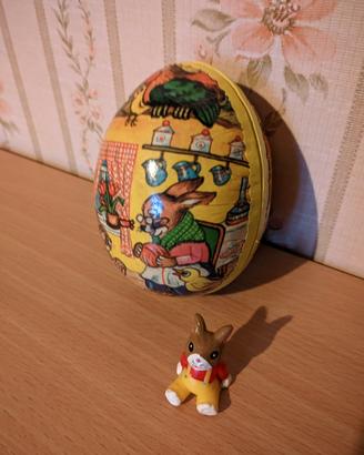 Uovo di Pasqua easter egg vintage in cartone