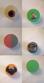 Palline Rimbalzine Vari colori Diametro 5 e 3 cm