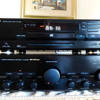 Duo Kenwood combinato Ampli + lettore CD