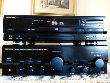 Duo Kenwood combinato Ampli + lettore CD