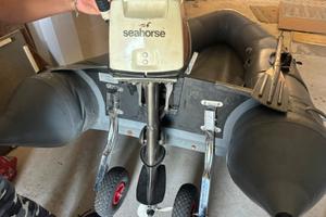 Gommone 3 metri con motore jhonson 6cv