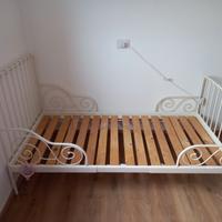 Letto montessori allungabile in ferro battuto Ikea