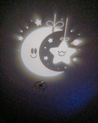 proiettore luna e stelle