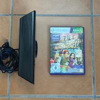 Microsoft Kinect per Xbox 360 con gioco Testato