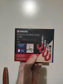 Set 4 ganci da parete per bici - Parkside