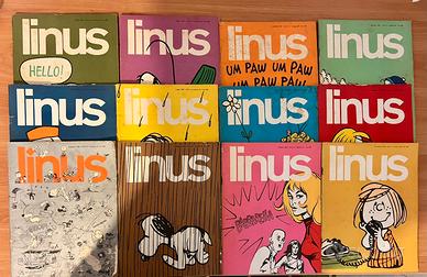 LOTTO riviste Linus anno 3 COMPLETO