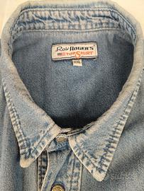 Camicia Jeans Roy Roger's made in Italy vintage XL